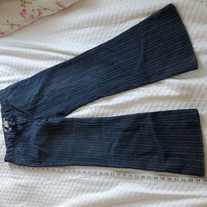 Blue tyte wide leg jeans
